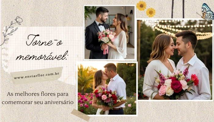 Torne-o memorável: as melhores flores para comemorar seu aniversário