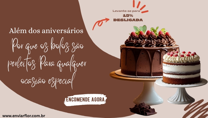 Além dos aniversários: por que os bolos são perfeitos para qualquer ocasião especial