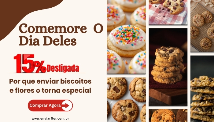 Comemore o dia deles: por que enviar biscoitos e flores o torna especial