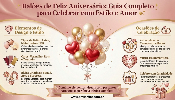 Balões de Feliz Aniversário: O Guia Definitivo para Celebrar com Estilo e Amor