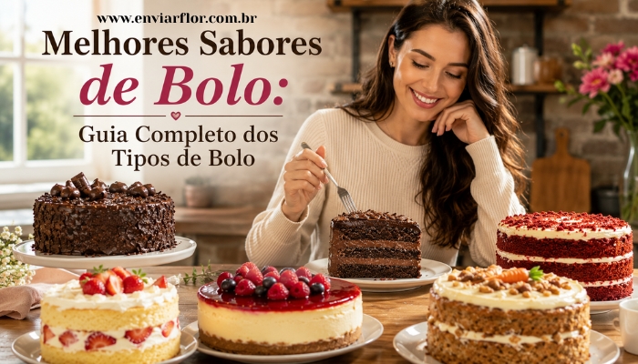 Melhores Sabores de Bolo: Guia Completo dos Tipos de Bolo