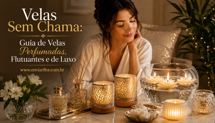 Velas Sem Chama: Guia de Velas Perfumadas, Flutuantes e de Luxo