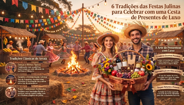 10 Tradições das Festas julho Para Celebrar com uma Cesta de Presentes de Luxo