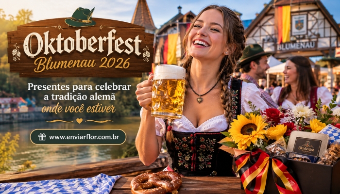 Oktoberfest Blumenau 2026: presentes para celebrar a tradição alemã onde você estiver